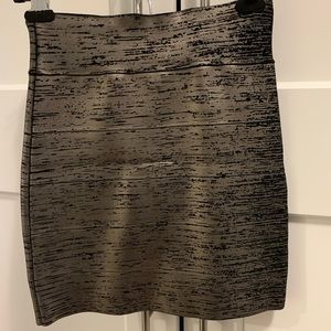 BCBG fitted bandage skirt